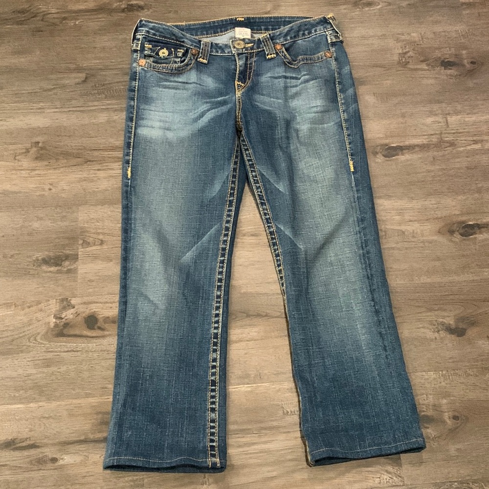 True Religion capri jeans size 32x25